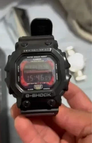 relógio G Shock protetion série exclusiva recarga luz solar.