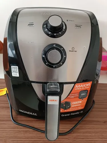 Air fryer mondial 6L grandfamily - fritadeira 220v