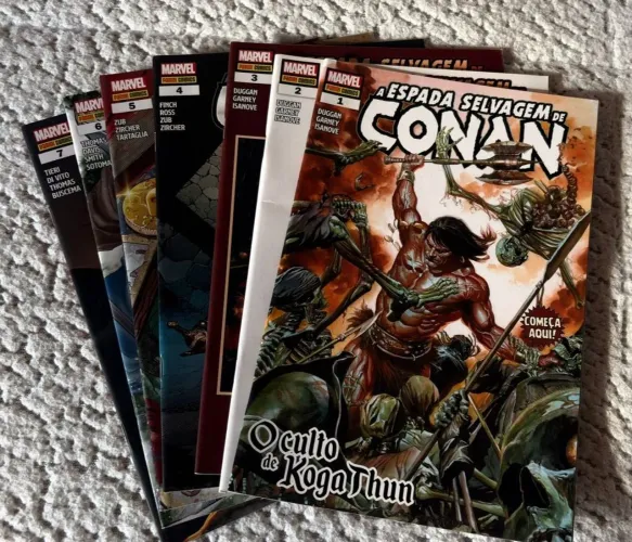 Coleção A espada selvagem de Conan 1 ao 7