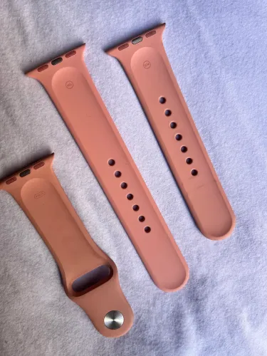 Pulseira Apple Watch original rosa pele