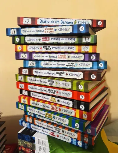 Diário de um banana 1 ao 13 capa dura, vendo também separado, 25,00 a 35,00 cada 