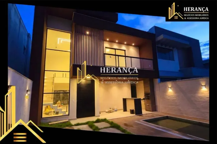 CASA ADVANCED em Vargem Pequena 4 Suítes +Financiamento Bancário Aprovado