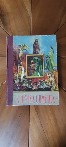 Raro Livro A Divina Comédia de Dante Alighieri