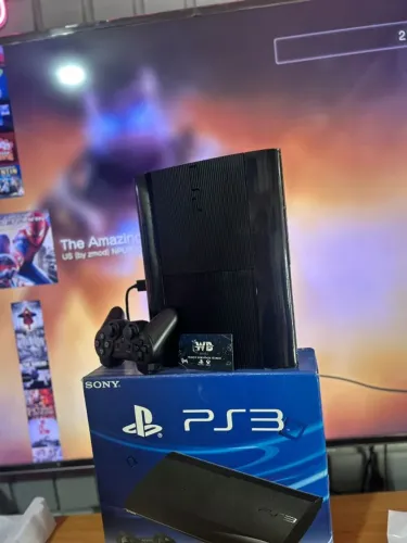 Ps3 500gb c/ Jogos e Garantia