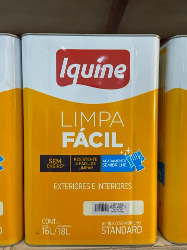 Tinta semi brilho
