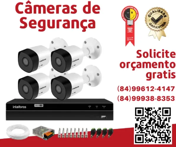 Câmeras de Segurança com Instalação Profissional
