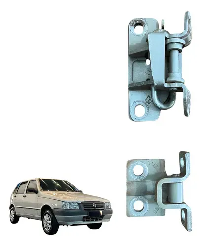 Par Dobradica Porta Dianteira Direita Uno 2003 2006 2008