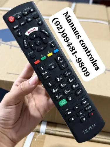 Controle para Tv Panasonic Smart