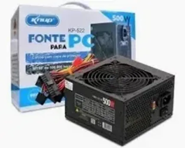 Fonte para Pc ATX 500W KNUP
