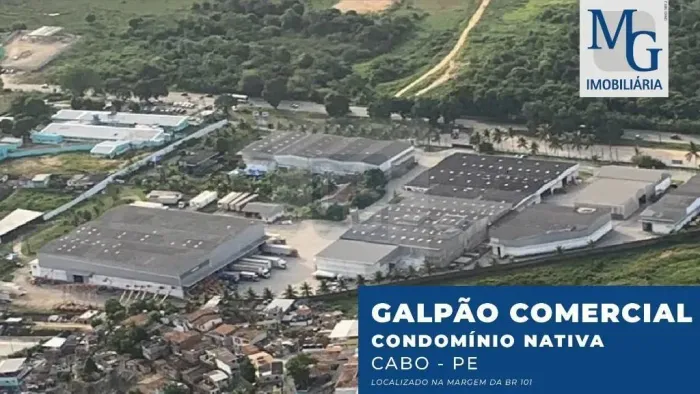 Galpão Cond. Nativa Cabo - 700 m² - Indústria para alugar no bairro Santo Agostinho em Cab