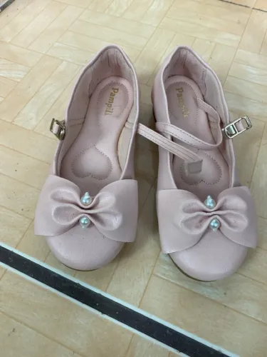 Sapatilha Infantil Rosa Pampili com Laço