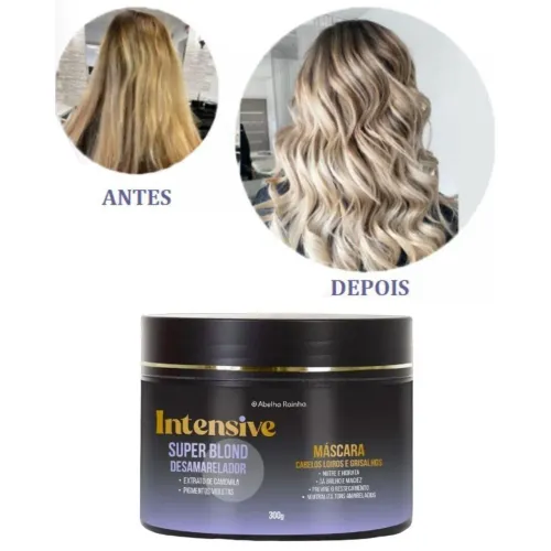 Máscara Capilar Desamareladora Super Blond - 300g