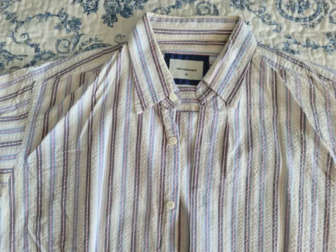 Camisa Schooner Manga Curta