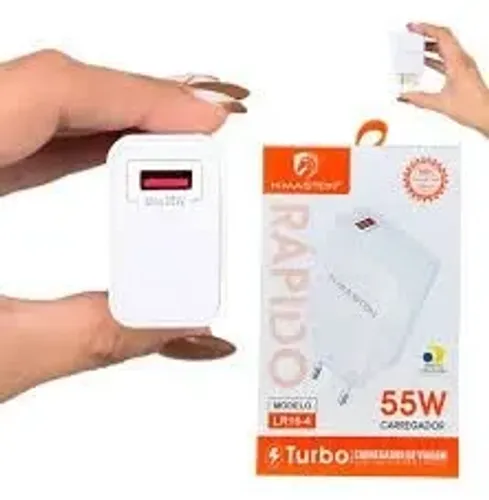 Carregador Fonte 55w Turbo Usb super rápido