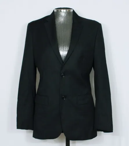 conjunto terno social alfaiataria masculino preto broocksfield - tamanho 16 - ref. 4578