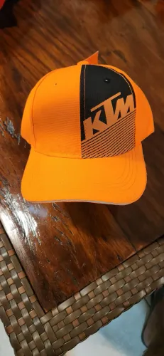 Boné KTM - Laranja e Preto