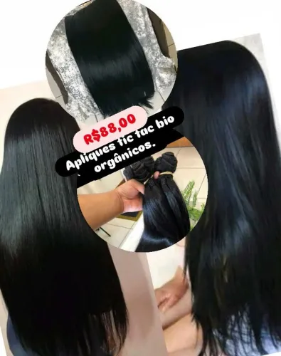 Cabelo bio Premium Longo e Liso