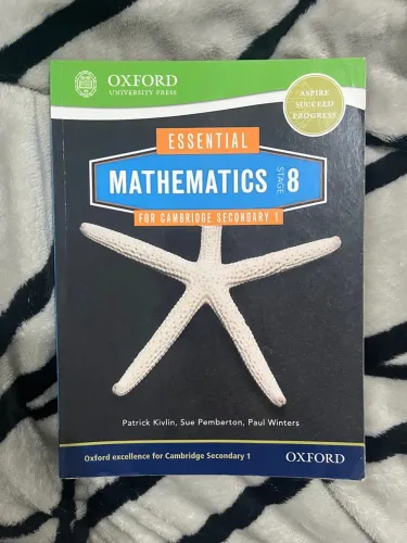 Livro Essential Mathematics 8 - Oxford