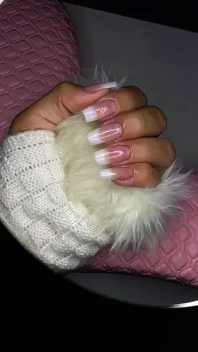 UNHA DE GEL BABY GLITTER 