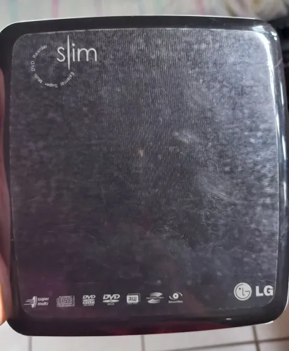 Gravador e Leitor de DVD Externo LG Slim