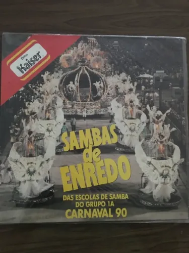 Discos de Vinil Sambas de Enredo Grupo Especial do Rio de Janeiro anos 90 a 94.