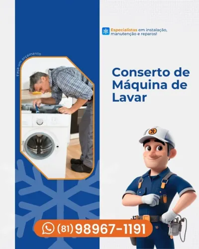 Conserto de Máquina de Lavar Roupas