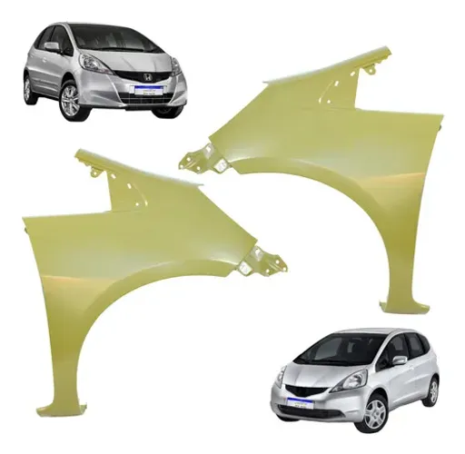 Paralama Honda Fit 2009 2010 2011 2012 Dianteiro Novo