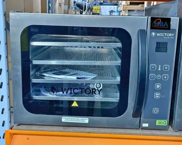 Forno industrial Victory convector 5 esteiras - Marcos