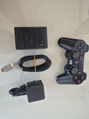 Raspberry Pi 4 4GB RAM + Controle PS3 Original + Fonte Oficial