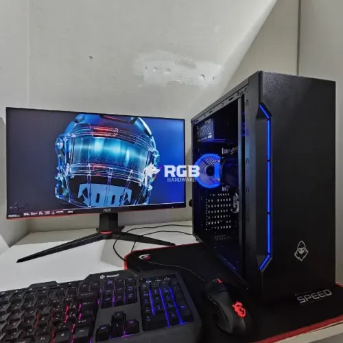 PC GAMER Athlon 3000G + RX VEGA 3 + RAM 8GB + SSD 256GB + ENTREGA GRÁTIS + 1 ANO DE GARANT