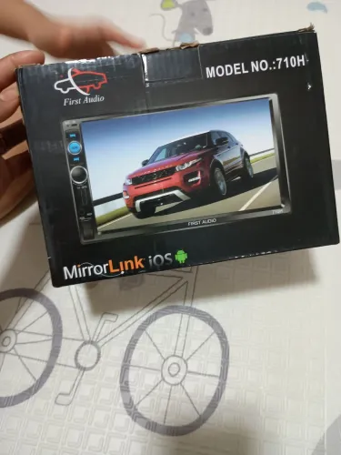 Central Multimídia Carro 7 Polegadas Tela Touch  MirrorLink Android Auto