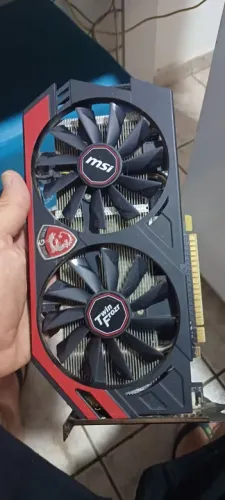 Placa de Vídeo MSI GeForce 1050 ti GTX 4 gb