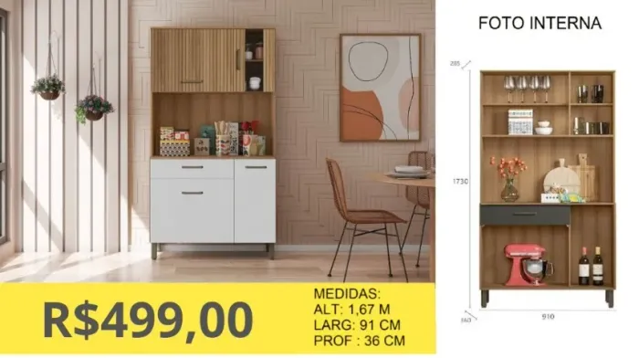 KIT DE COZINHA A PRONTA-ENTREGA