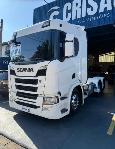 SCANIA R450 6X2 2022 COM RETARDER E GELADEIRA  R$580.000,00 ABAIXO DA FIPE!!!