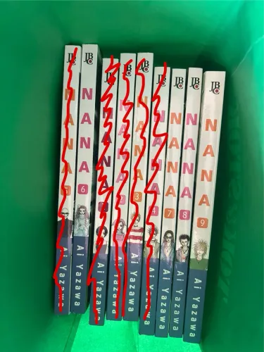 Mangás Nana 20 reais a unidade