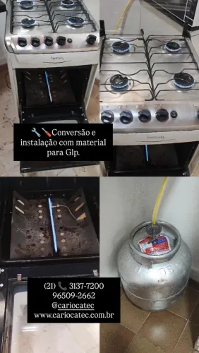 Conversão glp (para botijão)