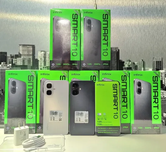Infinix smart 10 4/128g baixou