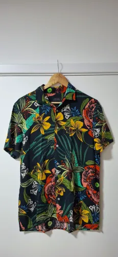 Camisa Zara Tropical