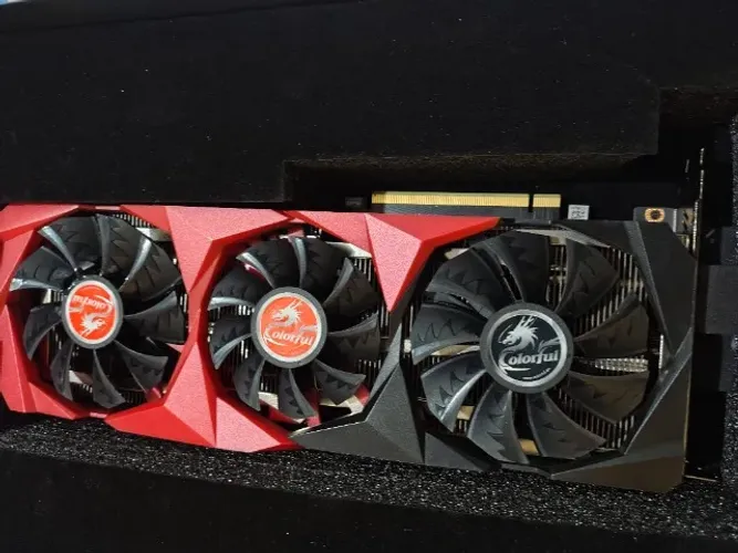Placa video RTX 3060Ti 256 BTS G DDR6 8 GB nova 1 mês apenas 