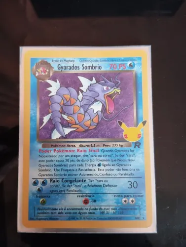 Dark Gyarados Coleção 25 anos