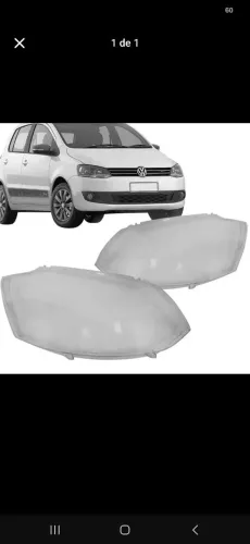 Lentes de farol, gol, fox, espacefox, crosfox 2012/13