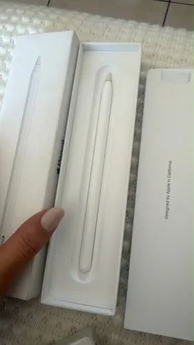 Apple Pencil 2 e caixa de ponteira NOVA!
