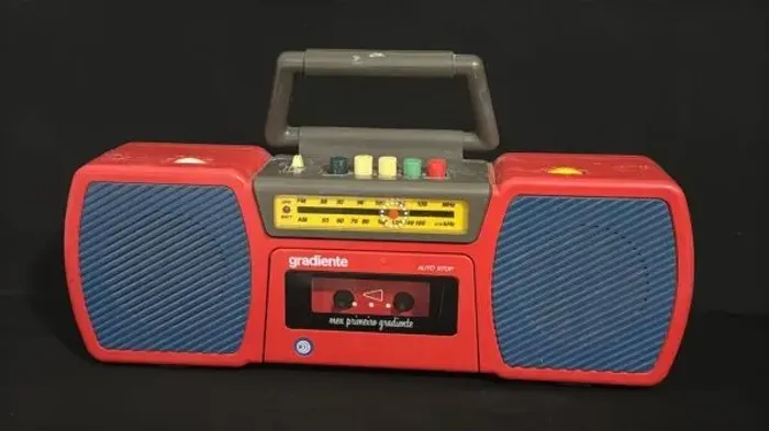 Rádio Meu Primeiro Gradiente MPG 2: Toca-Fitas e Am/Fm - Revisado + Fonte grátis 