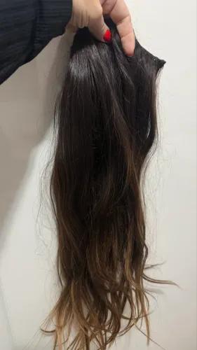 Mega hair moreno iluminado 