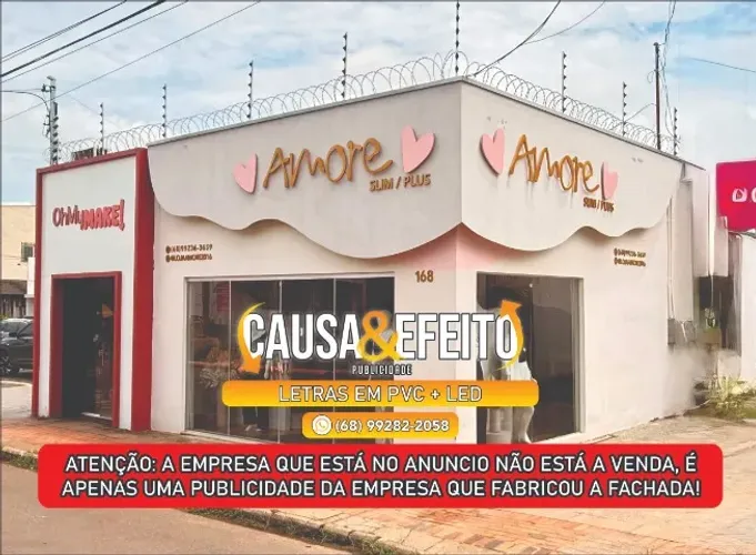 Fachadas em ACM, Lona, Letra Caixa e Adesivos | Fabricação e Projeto