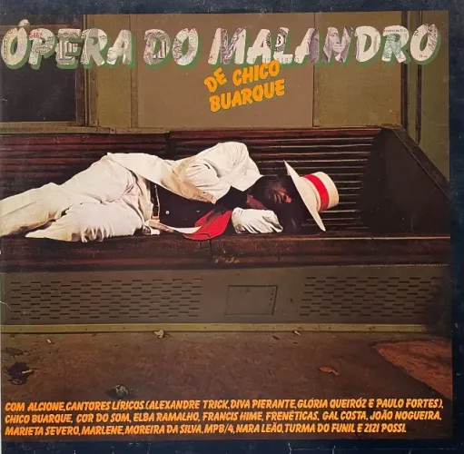 2LP Chico Buarque de Hollanda - Ópera do Malandro (1979) - Vinil 1a prensagem 