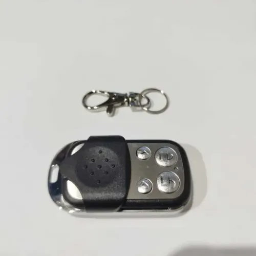 Controle Cromado 433mhz Le7001 Lelong Cor prateado/preto