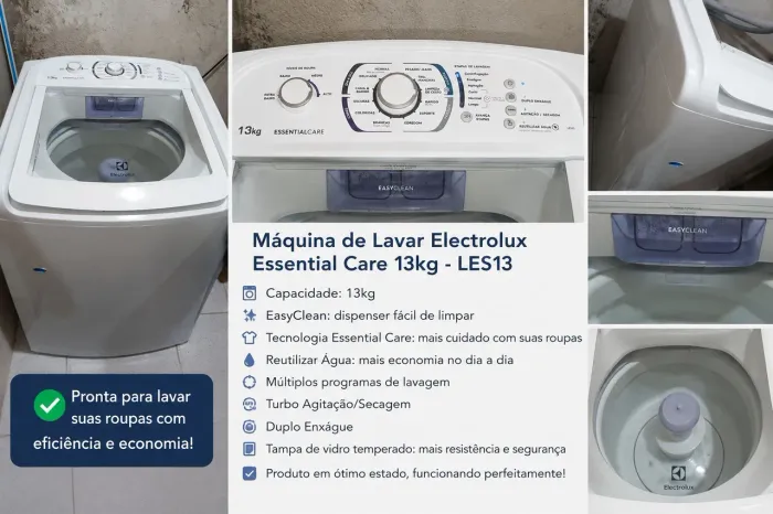 Máquina de lavar Electrolux