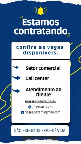 VENDAS, CALL CENTER E ATENDIMENTO AO CLIENTE.