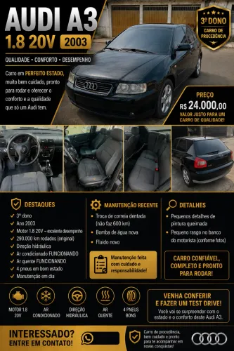 Audi A3 1.8 5P Mec. 2003